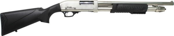 GPAS12SN_1 IVER JOHNSON PUMP 12GA 3" 18" - CYLINDER NICKEL SYNTHETIC