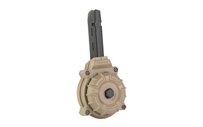 PROMAG GLOCK 17/19 9MM DRUM 50RD FDE