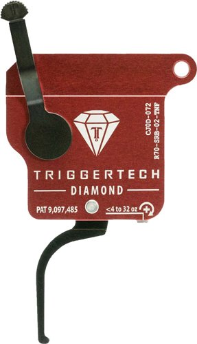 R70SRB02TNF TRIGGERTECH REM 700 SNGLE STG - BLACK DIAMOND FLAT CLEAN