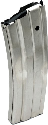 RUGA3N.jpg PRO MAG MAGAZINE RUGER MINI-14 - 223 30RD NICKEL PLATED STEEL