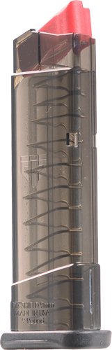 SMKSW9SHD9 ETS MAGAZINE S&W SHIELD 9MM - 9RD EXTENDED CARBON SMOKE