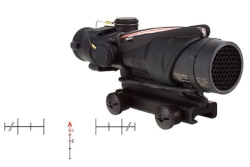 TRTA31RCOA4CP TRIJICON ACOG 4X32 A4 USMC RCO CHEV RED
