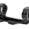 WA6603M WARNE MAXLITE 30MM MSR MOUNT - 0MOA BLACK MATTE