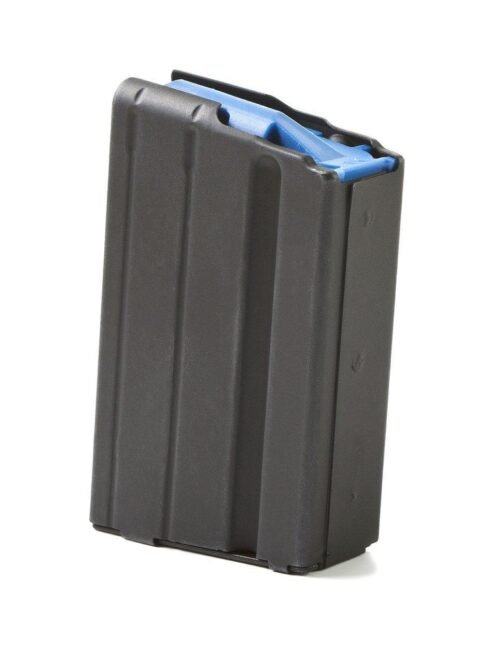 https3A2F2Fmedia.chattanoogashooting.com2Fimages2Fproduct2FAB1065SSBMBL2FAB1065SSBMBL ASC AR Family Rifle Magazine Blued Follower 6.5 Grendel Black Stainless Steel 10/rd