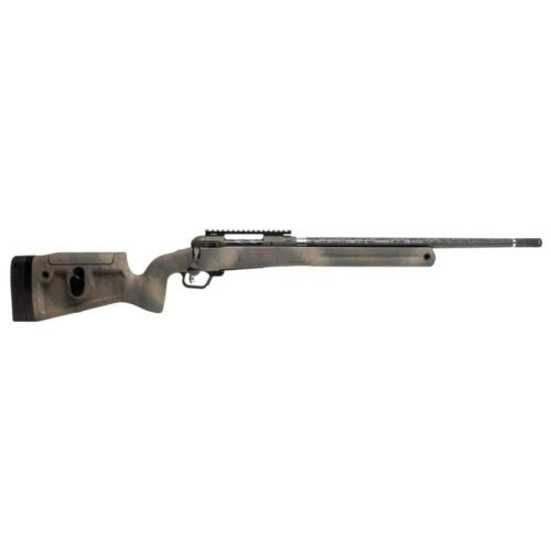 https3A2F2Fmedia.chattanoogashooting.com2Fimages2Fproduct2FBV581632FBV581631 Savage 110 Pro Pursuit Rifle 300 PRC 3rd Capacity 20'' Barrel Earth-tone Camo with Black Web Stock