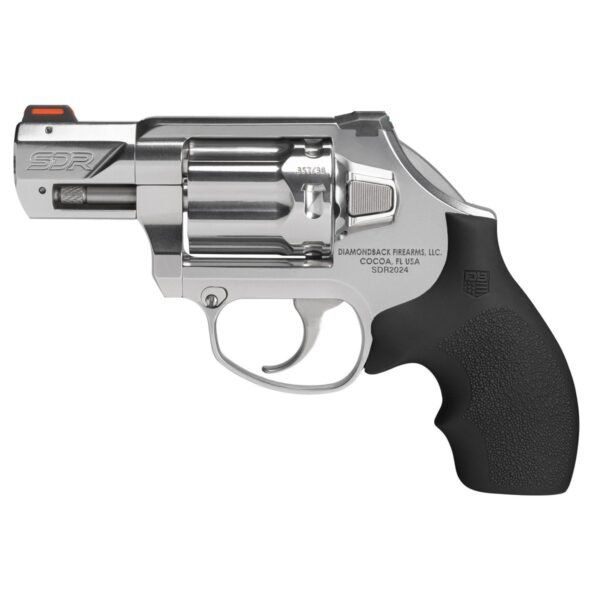 https3A2F2Fmedia.chattanoogashooting.com2Fimages2Fproduct2FDB0700S7022FDB0700S702-1-scaled-1.jpg Diamondback SDR Handgun .357 Mag/.38 Spl (+P) 6rd Capacity 2" Barrel DA Polished Stainless Finish