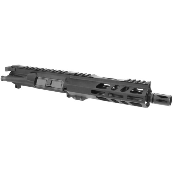 https3A2F2Fmedia.chattanoogashooting.com2Fimages2Fproduct2FEFBU55672FEFBU5567-1.jpg TacFire AR-15 Complete Upper 5.56 NATO 7" Barrel Black with Bolt Carrier Group