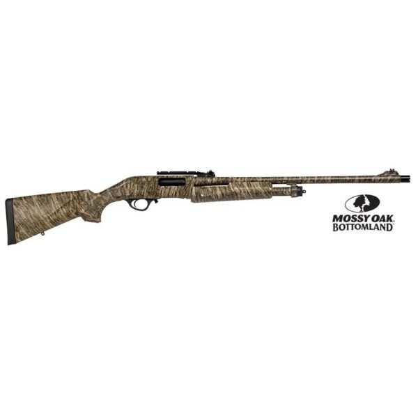 https3A2F2Fmedia.chattanoogashooting.com2Fimages2Fproduct2FEKHEFH1224TRBL2FEKHEFH1224TRB Escort Field Hunter Turkey Pump Shotgun 12ga 3" Chamber 4rd Capacity 24" Barrel Mossy Oak Bottomland Stock