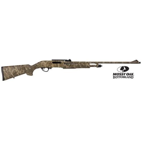 https3A2F2Fmedia.chattanoogashooting.com2Fimages2Fproduct2FEKHEFH2022TRBL2FMossyoakpump Escort Field Hunter Turkey Pump Shotgun 20ga 3" Chamber 4rd Capacity 22" Barrel Mossy Oak Bottomland Stock