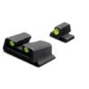 https3A2F2Fmedia.chattanoogashooting.com2Fimages2Fproduct2FMKML117662FMKML11766 Meprolight Smith & Wesson Tru-Dot Night Sight Set - TD M&P Full Size Compact. 9mm .40 Fixed Set Green