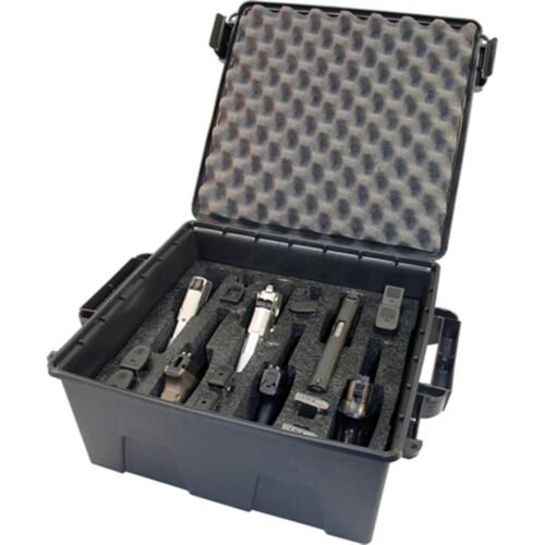 https3A2F2Fmedia.chattanoogashooting.com2Fimages2Fproduct2FMTTPC62FMTTPC6-1 MTM Tactical Pistol Handgun Case Fits 6 Handguns Dark Earth