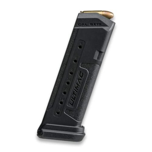 https3A2F2Fmedia.chattanoogashooting.com2Fimages2Fproduct2FNAFXUMAGG19B2FNAFXUMAGG19B-1 FAB Defense Ultimag 19 Handgun Magazine Black for Glock 19 9mm Luger 16/rd