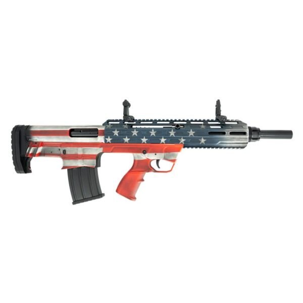 https3A2F2Fmedia.chattanoogashooting.com2Fimages2Fproduct2FSD210001642FSD21000164-1 SDS Imports Tokarev TBP 12 AF Shotgun 12 ga 3" Chamber 5rd Magazine 18.5" Barrel American Flag