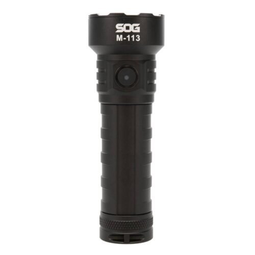 https3A2F2Fmedia.chattanoogashooting.com2Fimages2Fproduct2FSGSOG596503572FSGSOG59650357-1.jpg SOG Knives M-113 Flashlight 4000 Lumens Black