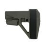 https3A2F2Fmedia.chattanoogashooting.com2Fimages2Fproduct2FSOSBA5X04SB2FSOSBA5X04SB-1 SB Tactical SBA5 Pistol Stabilizing Brace 5-Position Adjustable for AR-15 OD Green