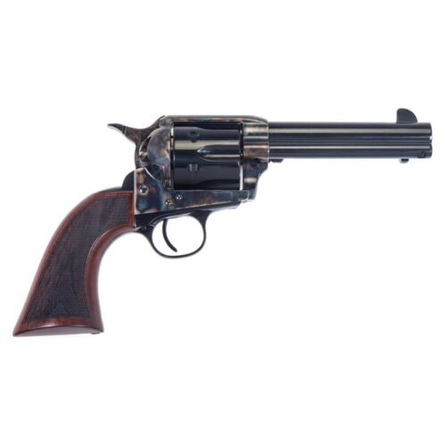 https3A2F2Fmedia.chattanoogashooting.com2Fimages2Fproduct2FTU5551682FTU555168-1.jpg Taylor & Company Gunfighter Defender Handgun .45 Colt 6rd Capacity 4.75" Barrel Case Hardened Steel Frame
