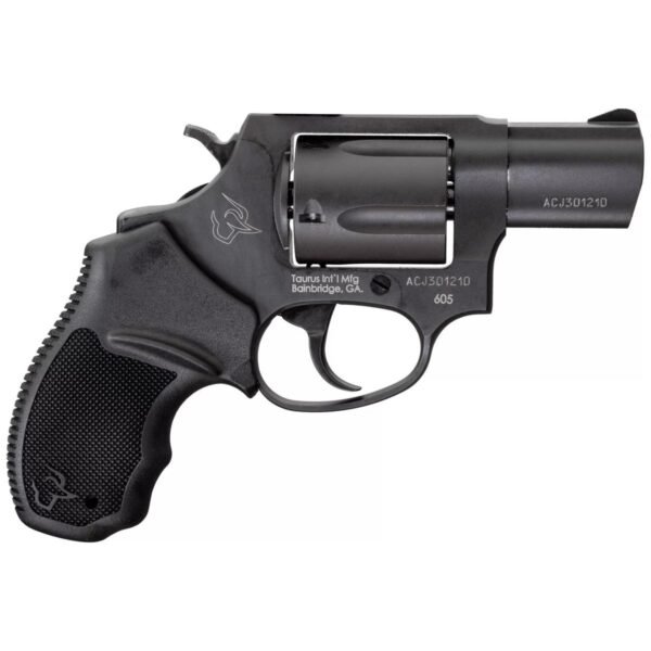 https3A2F2Fmedia.chattanoogashooting.com2Fimages2Fproduct2FTX26050212F2-605021 Taurus 605 Handgun .357 Mag 5rd Capacity 2" Barrel Matte Black Oxide Finish