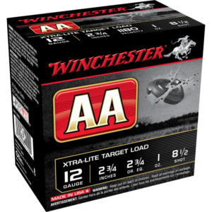 Mad Wolf Armory | Guns, Ammo, Accessories, Custom Firearms Winchester AA Target 12 ga 2 3/4" 1 oz #8.5 1150 fps - 25/ct