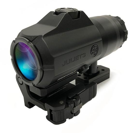 https3A2F2Fmedia.chattanoogashooting.com2Fimages2Fproduct2FXI5813682FXI581368 Sig Sauer Juliet3 Magnifier - 3x24mm PowerCam 90 Degree Mount Black