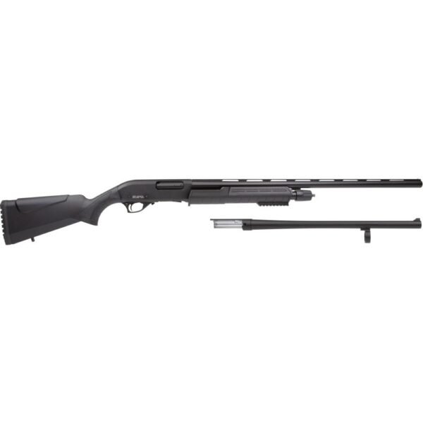 https3A2F2Fmedia.chattanoogashooting.com2Fimages2Fproduct2FYKPA12C1828B2FYKPA12C1828B-1 Rock Island Armory Combo Field/Security Shotgun 12ga 3" Chamber 5rd Magazine 18.5" and 28" Barrel Black