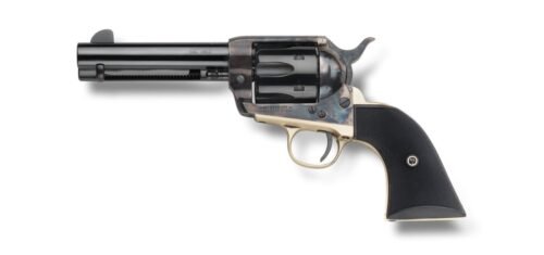 Pietta 1873 Gunfighter Handgun .357 Mag 6rd Capacity 4.75" Barrel Black Grips