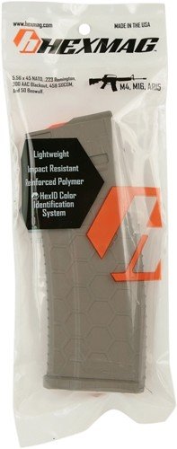 HEXMAG MAGAZINE AR-15 5.56X45 - 15RD FDE POLYMER SERIES 2