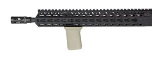 vgkmmod3fde_mounted_1 BCM VERTICAL GRIP MOD 3 FDE - FITS KEYMOD RAILS