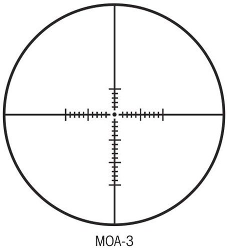 26013_reticle SIGHTRON SCOPE S-TAC 3-16X42 - MOA-3 TARGET KNOBS 30MM SF