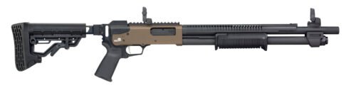 5023336e1.jpg MOSSBERG 590R 12/18.5 6+1 FDE FOLDING