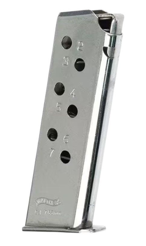 513678220d2.jpg WALTHER ARMS MAG PPK 32ACP 7RD NICKEL