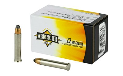 ARMFAC22M-1N_1 ARMSCOR 22WMR 40GR JHP 50/2000