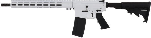 G223WHITENIT_LEFT GLFA AR15 RIFLE 223 WYLDE - 16" NIT BBL WHITE