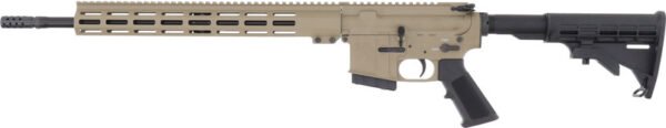 G350FDE_LEFT_1 GLFA AR15 RIFLE 350 LEGEND - 18" NITRIDE 5RD M-LOK FDE