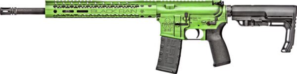 GBROFUSION300ZG_LEFT BLACK RAIN SPEC+ FUSION RIFLE - 300BLK 16" ZOMBIE GREEN 30RD