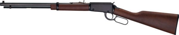 GH001T22M_LEFT HENRY H1 FRONTIER LEVER RIFLE - 22WMR 20" OCT. BLUED WALNUT