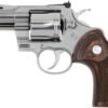 GPYTHONSP3WTS COLT PYTHON 357MAG 3" 6RD - STAINLESS WALNUT GRIPS