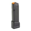 MAG SHIELD FITS GLOCK 19 +5/4 EXT BK