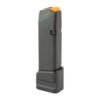 MAG SHIELD FITS GLOCK 19 +5/4 EXT BK