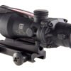 TRTA31F_4 TRIJICON ACOG 4X32 W RED CHEV FLTTP