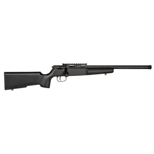 https3A2F2Fmedia.chattanoogashooting.com2Fimages2Fproduct2FBV138232F1762206 Savage Rascal Series Target Rifle .22 LR Single Shot 16.13" Barrel Synthetic Stock Black