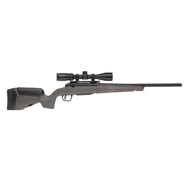 https3A2F2Fmedia.chattanoogashooting.com2Fimages2Fproduct2FBV324942FBV324821 Savage 110 Trail Blazer XP LH Rifle 7 PRC 2rd Capacity 22" Threaded Fluted Barrel Flat Dark Gray Stock w/Crossfire II 3-9x40