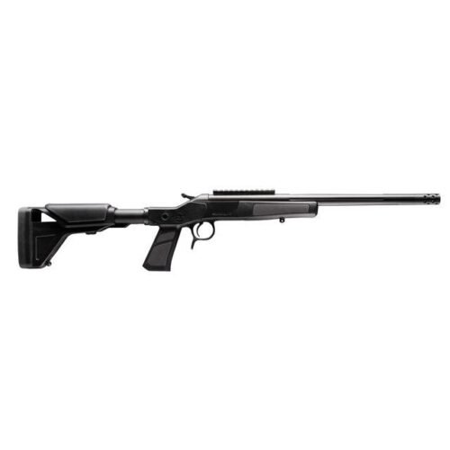 https3A2F2Fmedia.chattanoogashooting.com2Fimages2Fproduct2FCVCR4434XP2FCVCR4434XP1 CVA Scout XP-SB Rifle .223 Rem Single Shot 16.5" Threaded Fluted Stainless Steel Barrel w/Graphite Black Stock