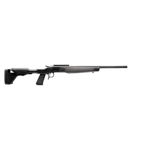 https3A2F2Fmedia.chattanoogashooting.com2Fimages2Fproduct2FCVCR4439XP2FCVCR4439XP1 CVA Scout XP Rifle 35 Whelen Single Shot 20" Threaded Fluted Stainless Steel Barrel w/Graphite Black Stock