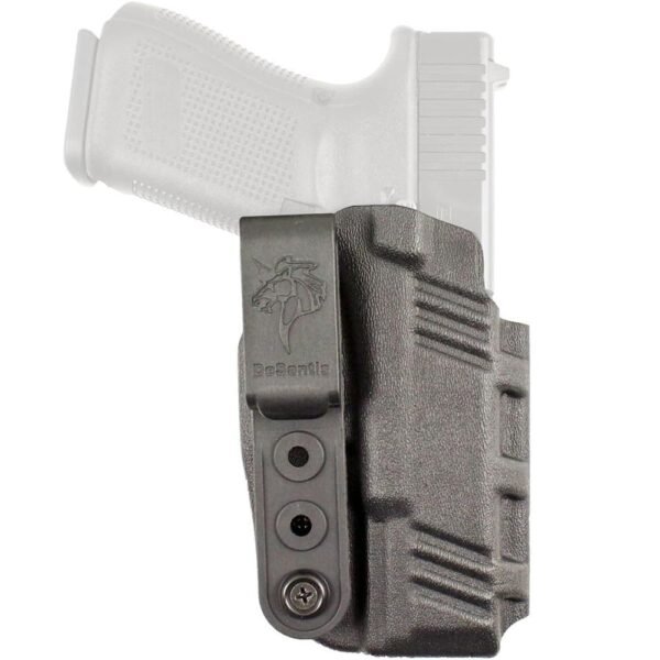 https3A2F2Fmedia.chattanoogashooting.com2Fimages2Fproduct2FDI137KJ3TZ02FDI137-1_8.jpg Desantis #137 Slim-Tuk IWB Holster for Glock 43 43x 43xMOS Black Ambi