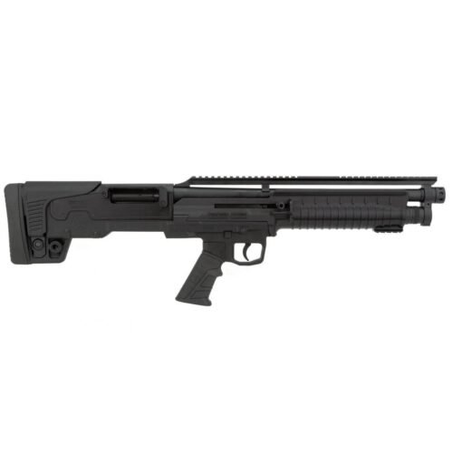 https3A2F2Fmedia.chattanoogashooting.com2Fimages2Fproduct2FEKHEBA4118PX012FEKHEBA2018PX01_2 Escort BullTac Auto Shotgun 410 ga 3" Chamber 5rd Magazine 18'' Barrel Full Length Pic Rail & Pop Up Sights Black