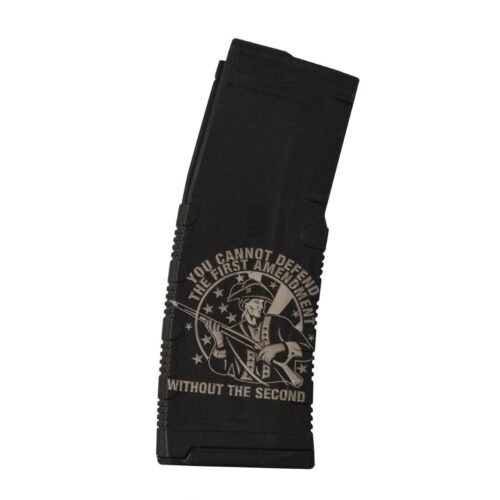 https3A2F2Fmedia.chattanoogashooting.com2Fimages2Fproduct2FIRBROMAG301STAMEND2FIRBROMAG301STAMEND Black Rain Ordnance 1st Amendment AR Magazine 5.56x45 30/rd