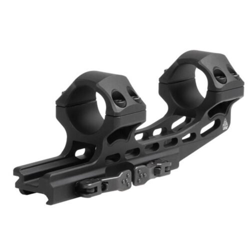 https3A2F2Fmedia.chattanoogashooting.com2Fimages2Fproduct2FLIAIR12250Q2FLIAIR12250Q Leapers 1-Piece UTG ACCU-SYNC QR Cantilever Mount 1" High w 50mm Offset - Matte Black