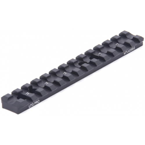 https3A2F2Fmedia.chattanoogashooting.com2Fimages2Fproduct2FLIMTU029SG2FLIMTU029SG-1 Leapers UTG PRO Shotgun Picatinny Rail Mount - Mossberg Model 500
