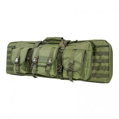 https3A2F2Fmedia.chattanoogashooting.com2Fimages2Fproduct2FNRCVDC2946G422FNRCVDC2946G42 NcSTAR VISM Double Carbine Case - Green 42"