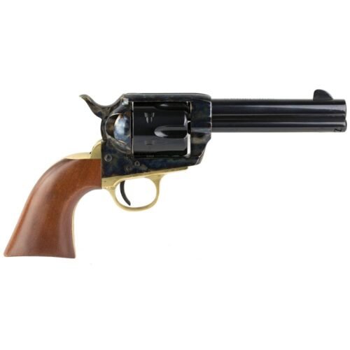 https3A2F2Fmedia.chattanoogashooting.com2Fimages2Fproduct2FOZPPP9MM2FOZPPP9MM-1 Cimarron Pistolero Handgun 9mm Luger 6rd Capacity 4.75" Barrel Case Hardened with Wood Grips